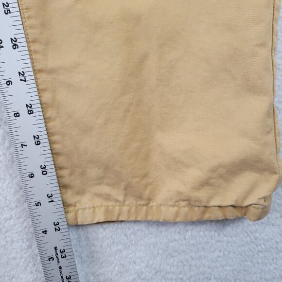 Nautica The Spinnaker Pant Men's Size 34x34 (34x32) Tan Straight Fit Cotton - Picture 9 of 9